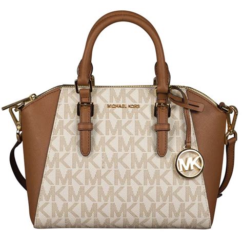 michael kors ciara tote medium|Ciara Medium Signature Logo Messenger Bag .